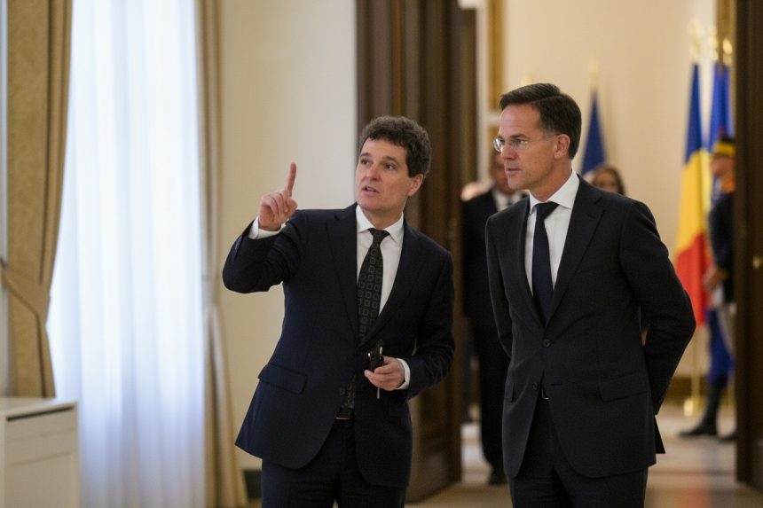 edited nicusor dan se intalneste astazi cu mark rutte la sediul nato din bruxelles 69bb9055bcaa3