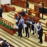 edited scandal in parlamentul romaniei in timpul dezbaterii cererii sua privind trimiterea de forte si echipamente in romania in contextul razboiului din iran 69b18b3931faf