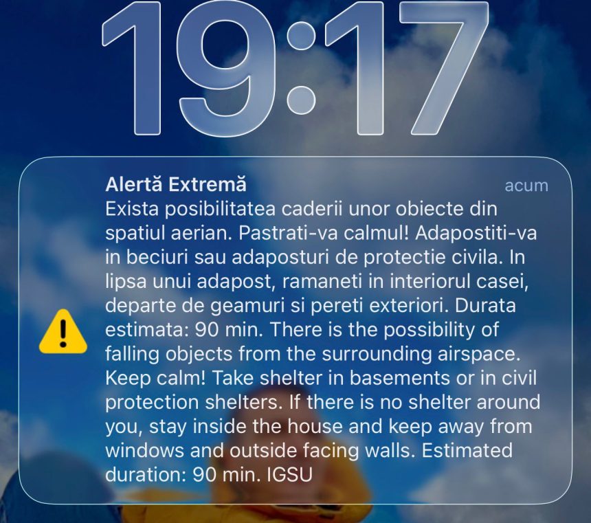 mesaj ro alert in tulcea exista posibilitatea caderii de obiecte din spatiul aerian 69b9998063bd9