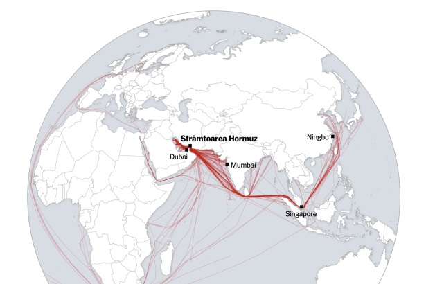 nytimes cum a ajuns razboiul din iran sa sufoce productia mondiala de petrol si gaze navele au ajuns sa isi falsifice locatiile ce efecte sunt 69a7ff04bb609