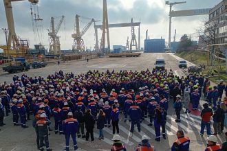 protest la santierul naval damen mangalia dupa intarzieri repetate ale salariilor 69bba44d2e2fa