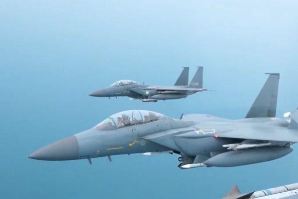 doua avioane de vanatoare f 15k s au ciocnit din cauza unui pilot care si facea selfie in timpul zborului 69e9d473a95fe