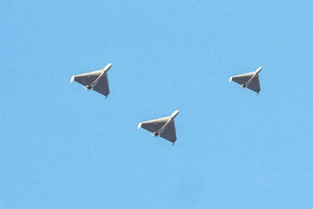 dronele cu reactie geran 3 si geran 5 operate de rusia din baze noi mai apropiate de granita cu ucraina 69ea257325109