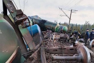 dronele ucrainene devin o amenintare pentru trenurile de combustibil rusesti 69cfbc7915a92