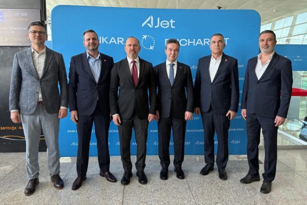 AJet launches Ankara–Bucharest route attended by Ambassador Özgür Kıvanç Altan and TIAD President Ufuk Tandoğan