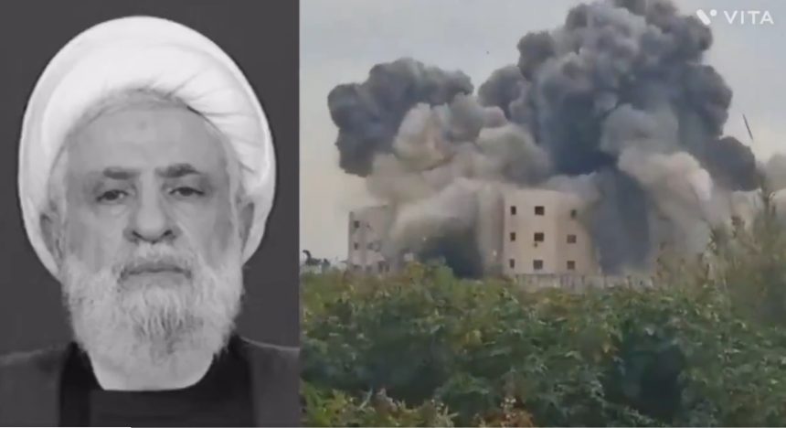 lovituri aeriene israeliene in liban un apropiat al liderului hezbollah ucis la beirut 69d775dee68fd