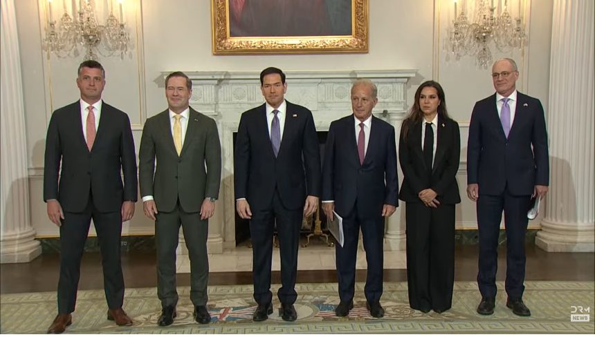 negocierile israel liban patronate de marco rubio au inceput la washington 69de63f45cbd7