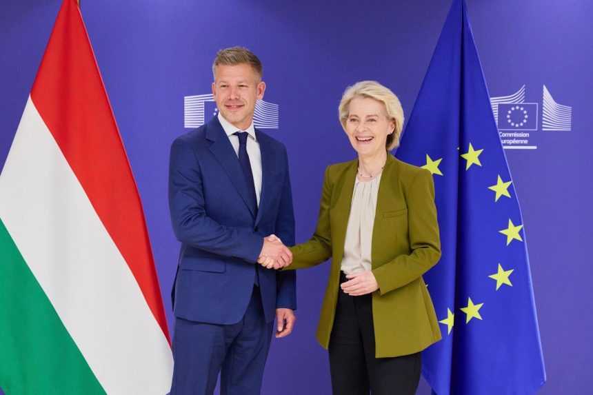 peter magyar vizita la bruxelles pentru relansarea relatiilor ungariei cu ue miza deblocarea fondurilor europene 69f242018bedf