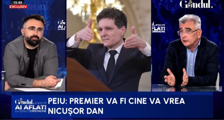 petrisor peiu coalitia psd pnl se va reface dupa motiune nu cred ca au curaj pentru alegeri anticipate 69f0b6fd6f9cd