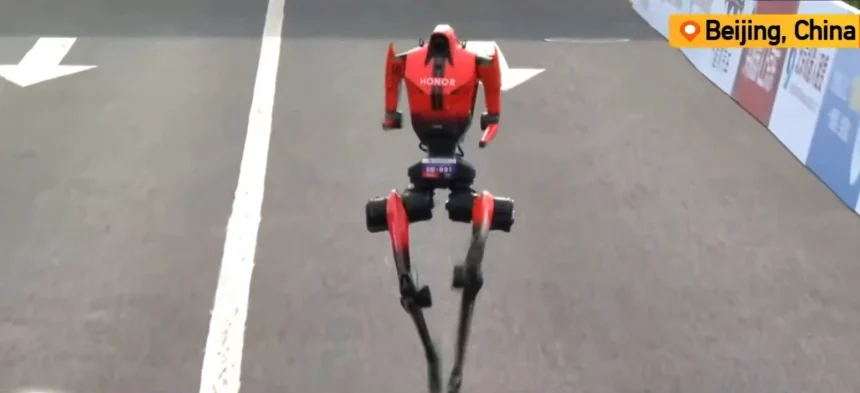 robot umanoid timp record la semimaratonul de la beijing performanta a depasit recordul mondial uman 69e4e8adec5f6