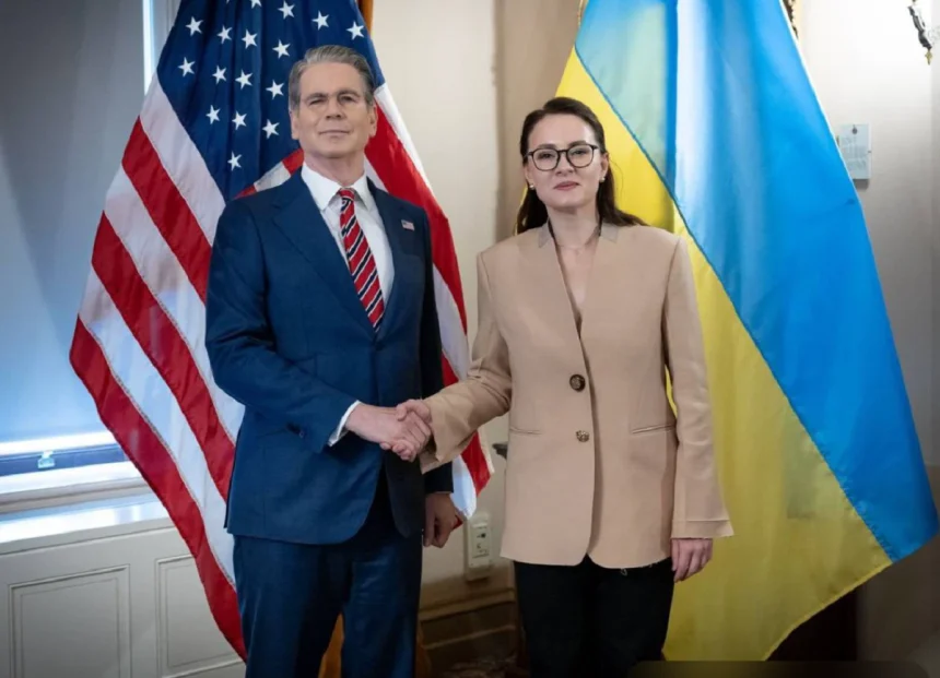 sua transmit un nou semnal de sustinere pentru ucraina premierul iulia sviridenko cere mentinerea sanctiunilor impotriva rusiei 69e1d08defc01