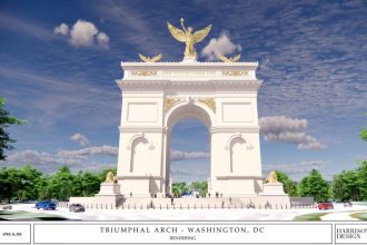 un nou simbol pentru america propus de trump arc de trump ar putea avea 76 de metri inaltime 69da1548bb767