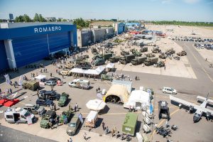 BSDA 2026 la București, expoziție internațională dedicată industriei de apărare, securității și tehnologiei militare pe platforma ROMAERO Băneasa.