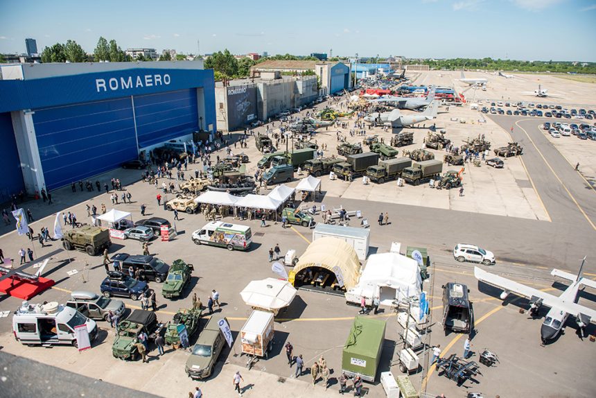 BSDA 2026 la București, expoziție internațională dedicată industriei de apărare, securității și tehnologiei militare pe platforma ROMAERO Băneasa.