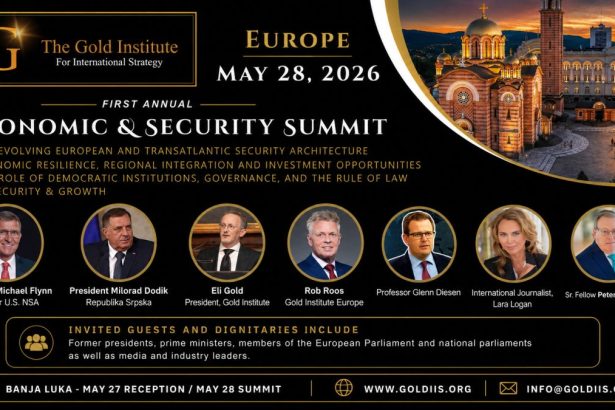 Banja Luka hosts the First Economic & Security Summit Europe focused on Western Balkans security, investment and transatlantic strategy.