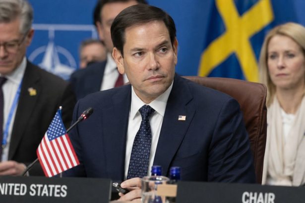 Marco Rubio between the NATO meeting in Sweden and the Quad summit in India