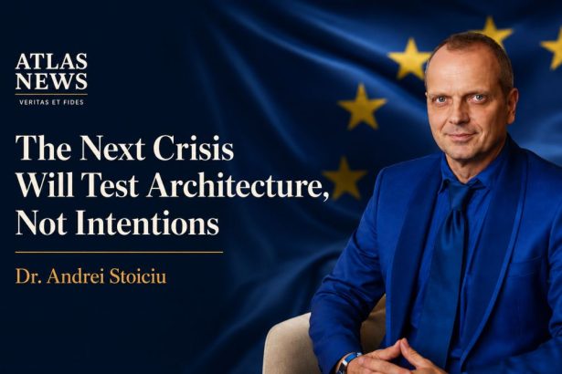The Next Crisis Will Test Architecture Not Intentions Dr. Andrei Stoiciu