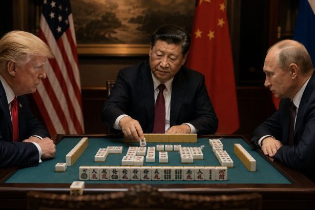 Xi Jinping între Donald Trump și Vladimir Putin într-o analiză Atlas News despre strategia geopolitică a Chinei și Mahjongul puterii globale