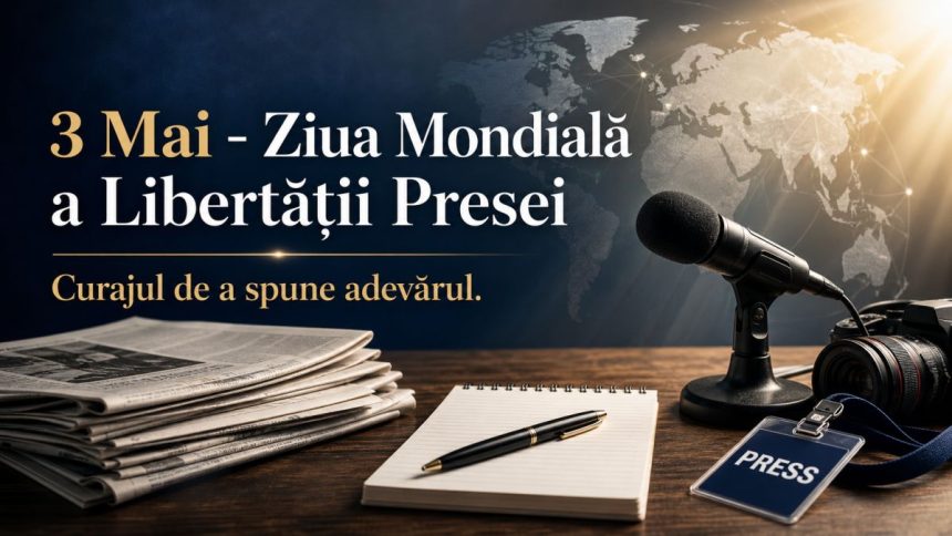 Ziua Mondială a Libertății Presei 2026, editorial Atlas News România despre presă liberă și jurnalism independent.