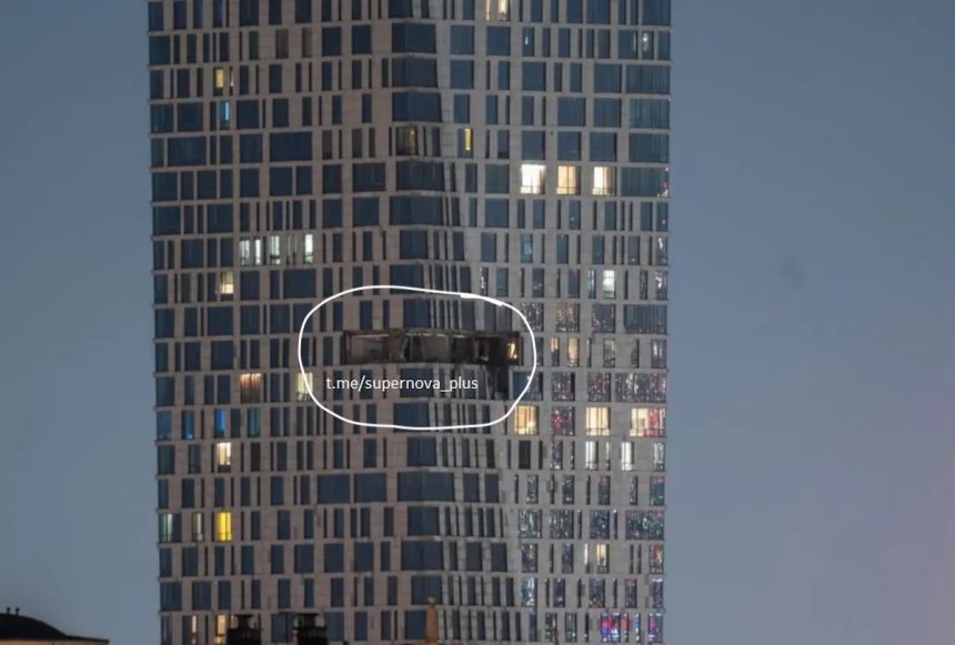 atac cu drone la moscova un bloc rezidential de lux ar fi fost lovit inainte de parada de 9 mai 69f816f69b11e