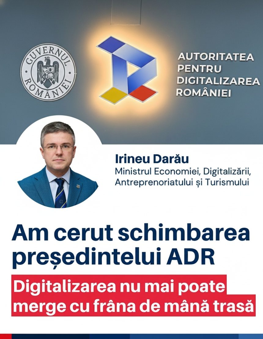 edited irineu darau anunta reset la digitalizarea romaniei seful adr demis dupa probleme majore in proiectele it ale statului 69f4420379cad
