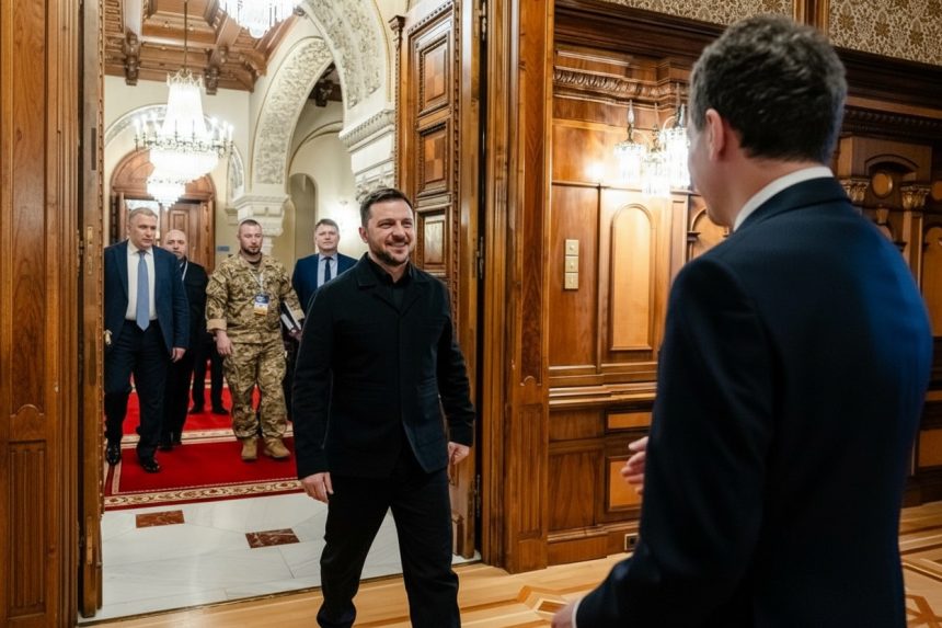 edited nicusor dan si volodimir zelenski au discutat la palatul cotroceni despre cooperarea in aparare si securitate energetica 6a04b245e3189