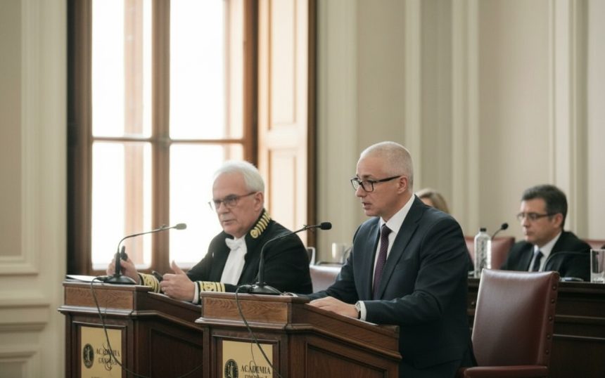 edited vicepresedintele academiei romane despre discursul fostului ministru acuzat de plagiat a fost un moment penibil 69fc95b7b24ca