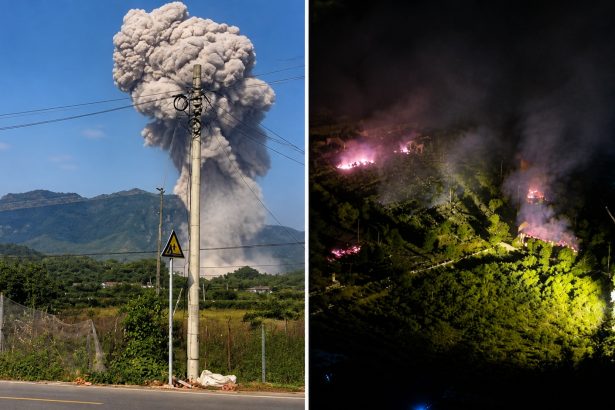 primele masuri dupa explozia mortala din china patronul uzinei a ajuns pe mainile politiei 69f9902450133