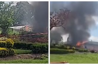 protest violent la un spital din rd congo multimea a incendiat corturi folosite pentru tratarea pacientilor cu ebola 6a0fe239199a6