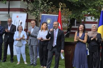 Turkish Cuisine Week diplomatic reception at the Embassy of the Republic of Türkiye in Bucharest, hosted by Ambassador Özgür Kıvanç Altan, celebrating Turkish culinary heritage and cultural diplomacy.