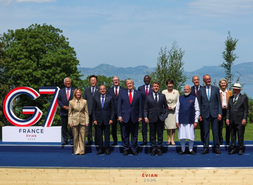 Lideri G7 la summitul de la Évian-les-Bains, diplomație accelerată Trump Zelenski Macron