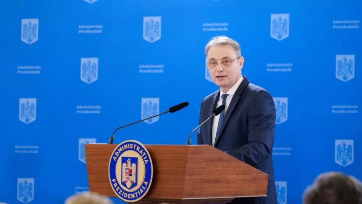 Luca Niculescu, the Romanian diplomat considered for the Foreign Ministry, associated with OECD accession, active diplomacy and Romania’s strategic credibility.