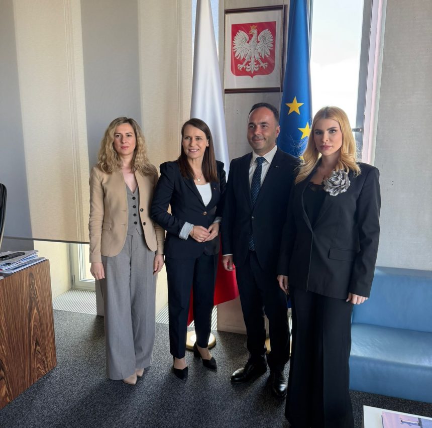 Dumitrița Albu în vizită de lucru în Polonia, într-un context diplomatic România-Polonia, cu accent pe interes național, administrație și diaspora.