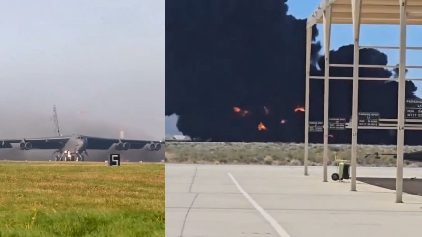 8 morti confirmati in urma prabusirii bombardierului b 52 la o baza aeriana din california nimeni nu ar fi putut supravietui spune un oficial 6a30f580af21a
