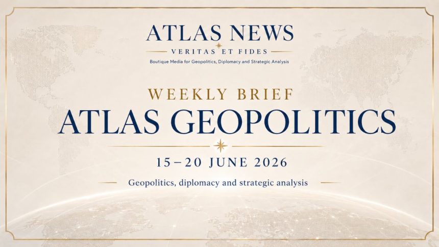 Atlas Geopolitical Brief international week five key dossiers G7 Iran NATO Black Sea