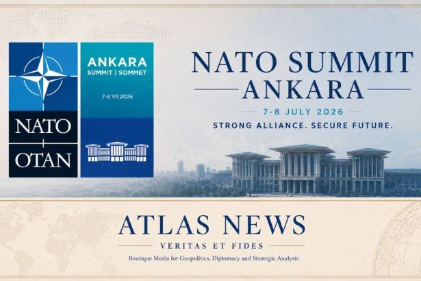 Atlas News România acreditată oficial la Summitul NATO de la Ankara, 7–8 iulie 2026