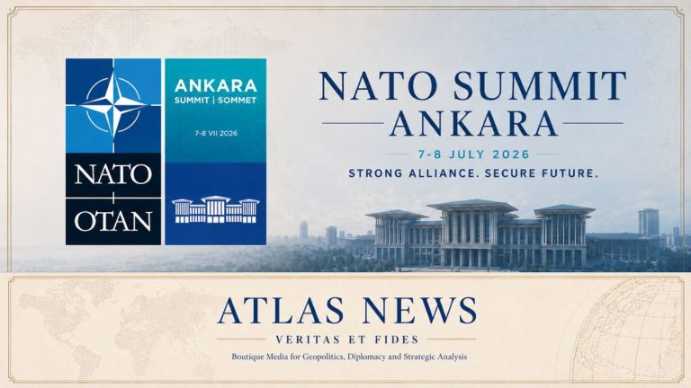 Atlas News România acreditată oficial la Summitul NATO de la Ankara, 7–8 iulie 2026