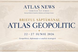 Brieful Atlas Geopolitic pentru săptămâna 22–27 iunie 2026, cu dosare despre NATO Ankara, Ucraina, Hormuz, Uniunea Europeană și taxele digitale transatlantice.