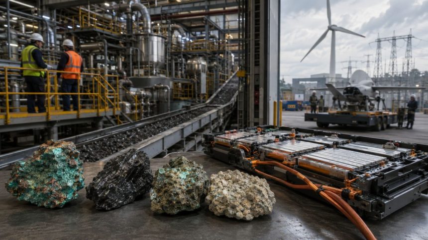 Critical minerals and rare earths as strategic infrastructure for industry, defence, energy and the digital economy.