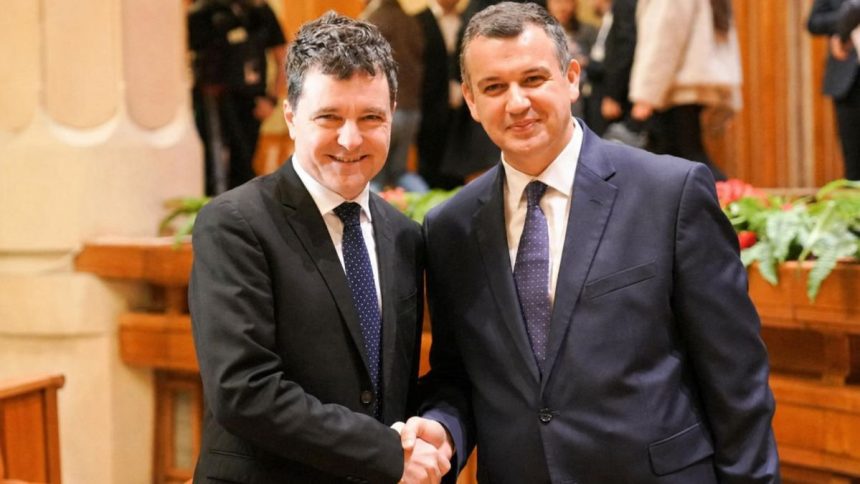 Eugen Tomac, Romania's prime minister-designate and Member of the European Parliament