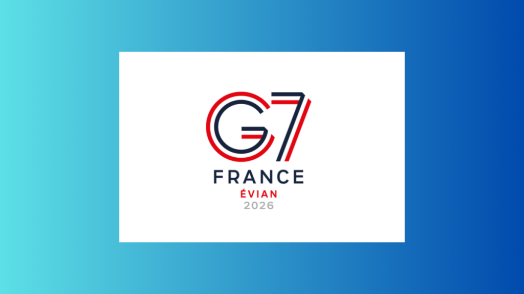 G7 Évian 2026 summit — leaders of the seven major economies at the meeting in the French Alps
