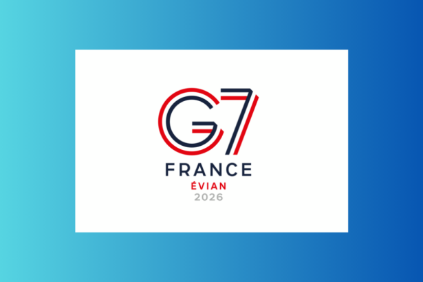 G7 Évian 2026 summit — leaders of the seven major economies at the meeting in the French Alps