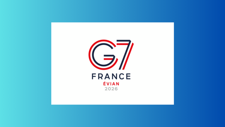 G7 Évian 2026 summit — leaders of the seven major economies at the meeting in the French Alps
