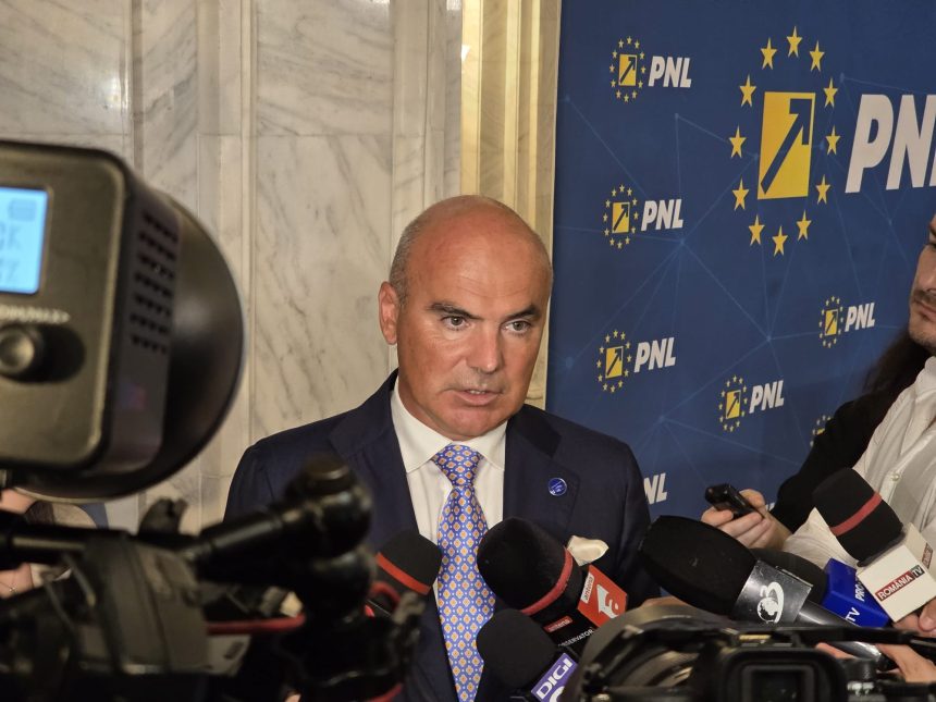 Rareș Bogdan vorbește înaintea ședinței BPN al PNL despre susținerea lui Adrian Veștea pentru funcția de premier al României.