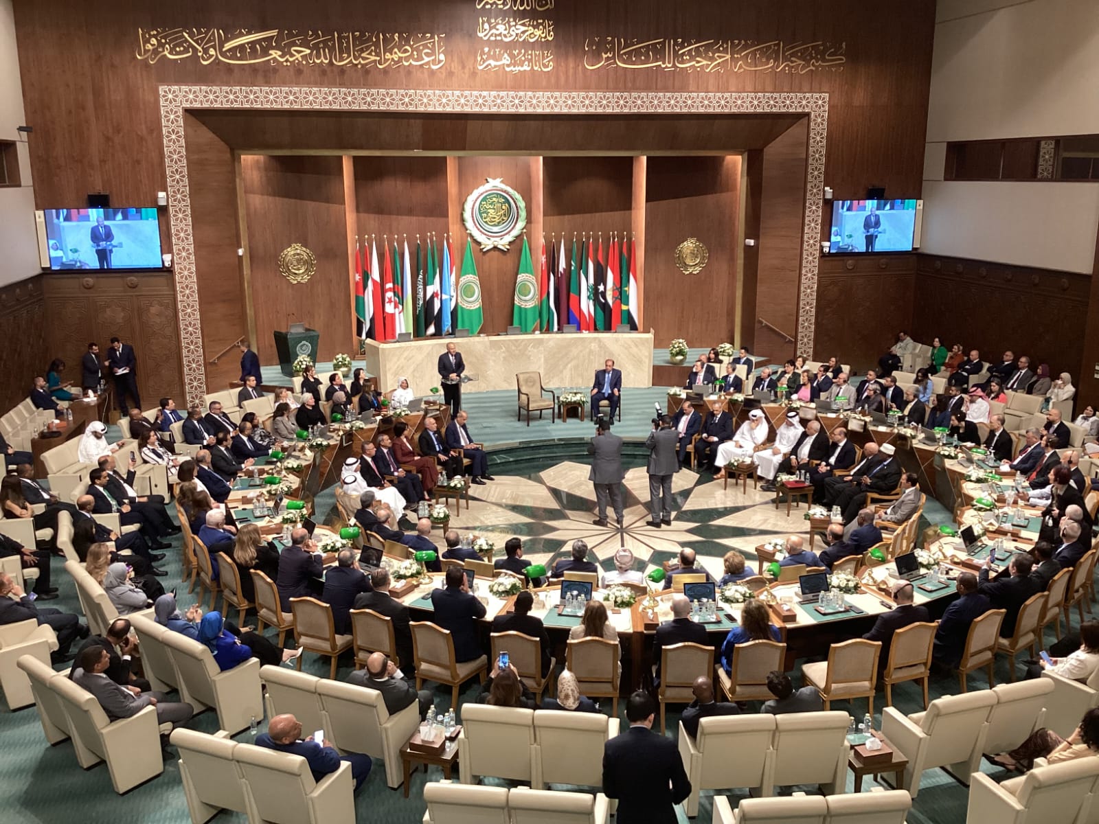 Arab League Marks End of Aboul Gheit and Hossam Zaki’s Terms with Farewell Ceremony 2 WhatsApp Image 2026 06 28 at 16.34.30