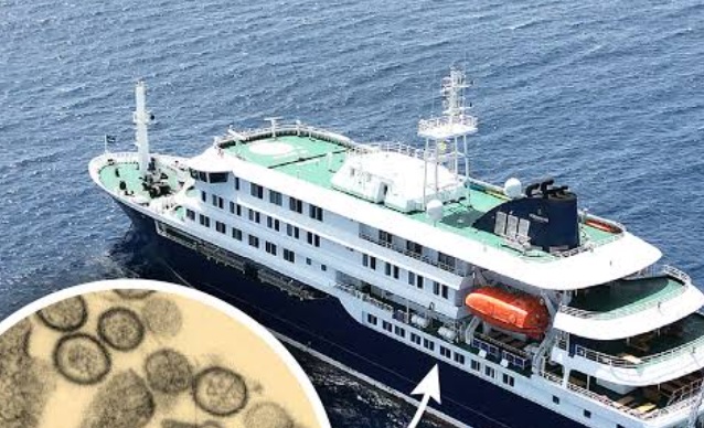 a fost ridicata carantina pentru aproape toti pasagerii navei de croaziera afectata de hantavirus 6a34a02a594f9
