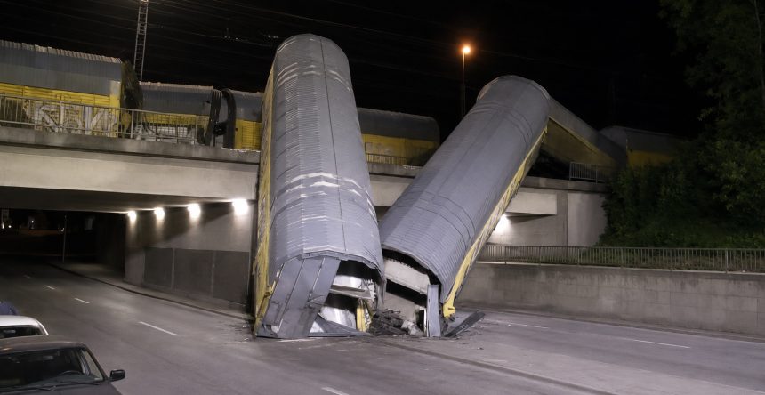 accident spectaculos in munchen dupa deraiera unui tren de marfa autoritatile au inchis zona pentru interventii 6a3669dee088f