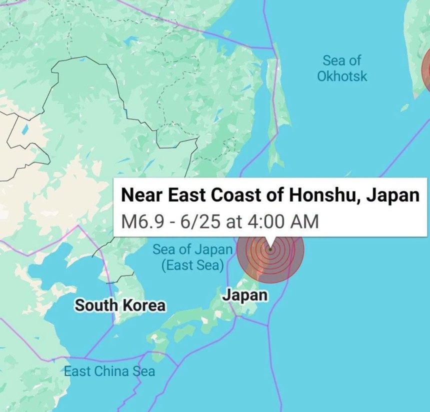 cutremur puternic in nordul japoniei nu a fost emisa avertizare de tsunami 6a3ca2edcf551