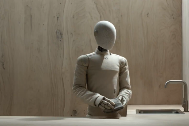 o companie a prezentat un robot umanoid care spala vase ulterior s a aflat ca era un om mascat 6a2c02b39db53