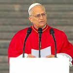 papa leon si a inceput vizita in spania va binecuvanta cel mai inalt turn de la sagrada familia 6a23f3d70aa71